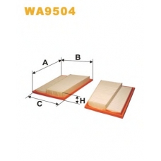 WA9504 WIX Воздушный фильтр
