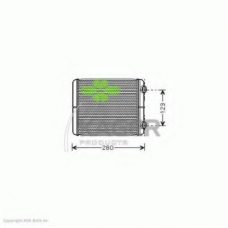 32-0400 KAGER Теплообменник, отопление салона