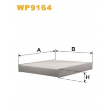 WP9164 WIX Фильтр, воздух во внутренном пространстве