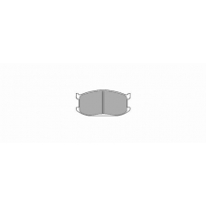 169 SIMER Комплект тормозных колодок, дисковый тормоз