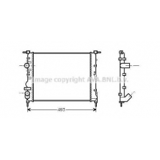 RTA2218 AVA Радиатор, охлаждение двигателя