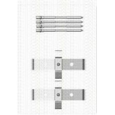 8105 121570 TRISCAN Комплектующие, колодки дискового тормоза