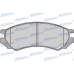 AC461881D AC Delco Комплект тормозных колодок, дисковый тормоз