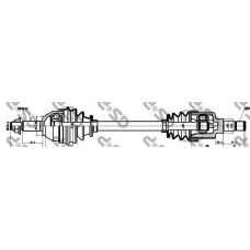 218042 GSP Приводной вал