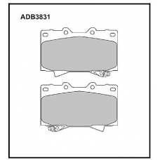 ADB3831 Allied Nippon Тормозные колодки