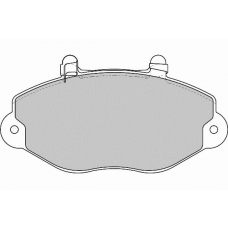 FD6801V NECTO Комплект тормозных колодок, дисковый тормоз
