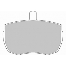 FD6885V NECTO Комплект тормозных колодок, дисковый тормоз