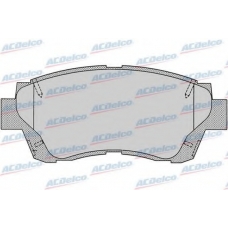 AC058701D AC Delco Комплект тормозных колодок, дисковый тормоз