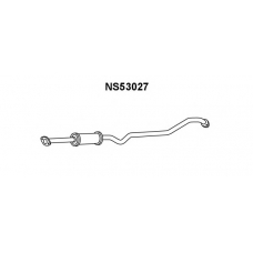 NS53027 VENEPORTE Предглушитель выхлопных газов