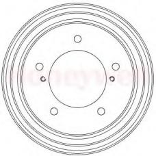 329277B BENDIX Тормозной барабан