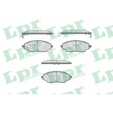 05P1846 LPR Комплект тормозных колодок, дисковый тормоз
