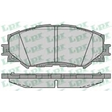05P1258 LPR Комплект тормозных колодок, дисковый тормоз