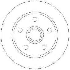 AC2389D AC Delco Тормозной диск