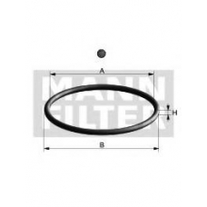 Di 134-00 MANN-FILTER Прокладка, маслянный фильтр