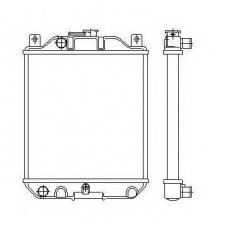 53350 NRF Радиатор, охлаждение двигателя