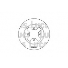 DF2002 TRW Тормозной диск
