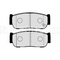 J3610517 NIPPARTS Комплект тормозных колодок, дисковый тормоз