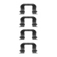 8DZ 355 203-951 HELLA PAGID Комплектующие, колодки дискового тормоза