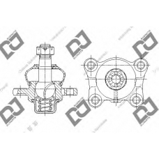 DB1201 DJ PARTS Несущий / направляющий шарнир