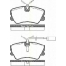 8110 15014 TRISCAN Комплект тормозных колодок, дисковый тормоз