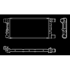 RA0110211 J. DEUS Радиатор, охлаждение двигателя