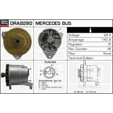 DRA8290 DELCO REMY Генератор