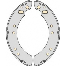 K597443 MGA Комплект тормозов, барабанный тормозной механизм