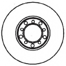 561102BC BENDIX Тормозной диск