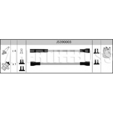 J5390003 NIPPARTS Комплект проводов зажигания