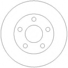 AC2458D AC Delco Тормозной диск