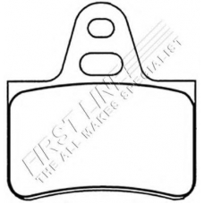 FBP1481 FIRST LINE Комплект тормозных колодок, дисковый тормоз
