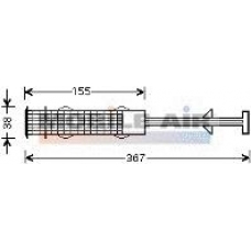 3000D359 VAN WEZEL Осушитель, кондиционер