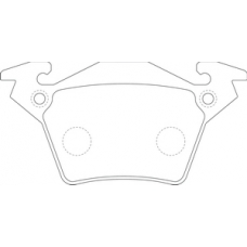 PN-0141 JNBK Колодки тормозные