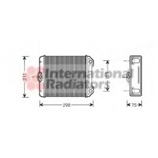 60306171 SCHLIECKMANN Теплообменник, отопление салона