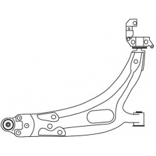 1986 FRAP Рычаг независимой подвески колеса, подвеска колеса