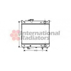 60522071 SCHLIECKMANN Радиатор, охлаждение двигателя