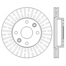 562556BC BENDIX Тормозной диск