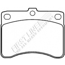 FBP1498 FIRST LINE Комплект тормозных колодок, дисковый тормоз