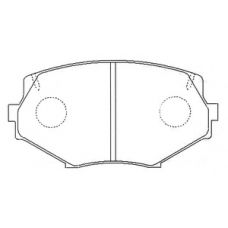 PN-5364 JNBK Колодки тормозные