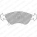 LP1810 DELPHI Комплект тормозных колодок, дисковый тормоз