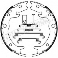 1044.023K fri.tech. Комплект тормозных колодок, стояночная тормозная с