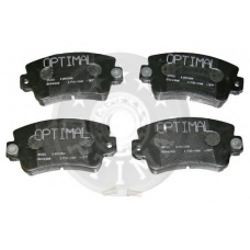 12038 OPTIMAL Комплект тормозных колодок, дисковый тормоз