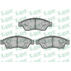 05P852 LPR Комплект тормозных колодок, дисковый тормоз