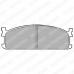 LP476 DELPHI Комплект тормозных колодок, дисковый тормоз