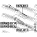 SBRKB-B13L FEBEST Пыльник, рулевое управление