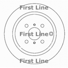 FBD1381 FIRST LINE Тормозной диск
