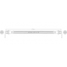 2233 REMKAFLEX Тормозной шланг