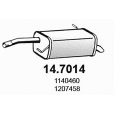 14.7014 ASSO Глушитель выхлопных газов конечный