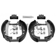 62 93 7610 SWAG Комплект тормозных колодок