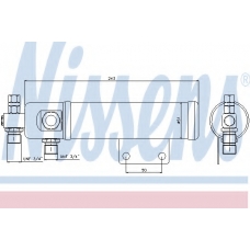 95493 NISSENS Осушитель, кондиционер